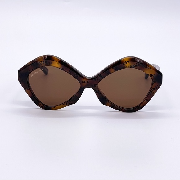 NEW BALENCIAGA SUNGLASSES BB0125S 006 HAVANA SUNGLASSES BALENCIAGA WOMEN BB0125S - Picture 4 of 9